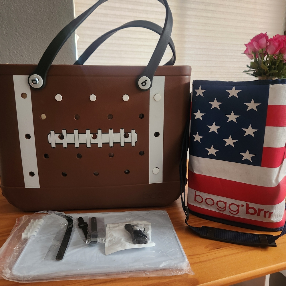 BOGG BAG Brown and Black Tote